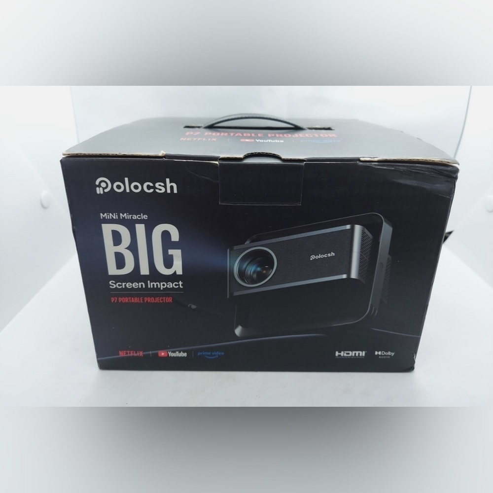 Polcsh Mini Miracle Portable Projector
